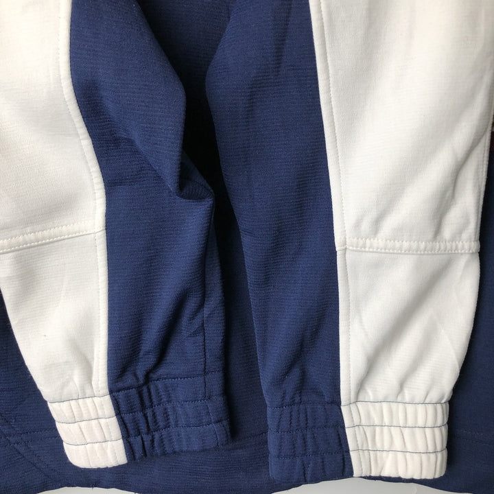90'S Nike Back Logo Track Jacket, Men's Size Small, Vintage polyester navy blue type Vintage Second Hand