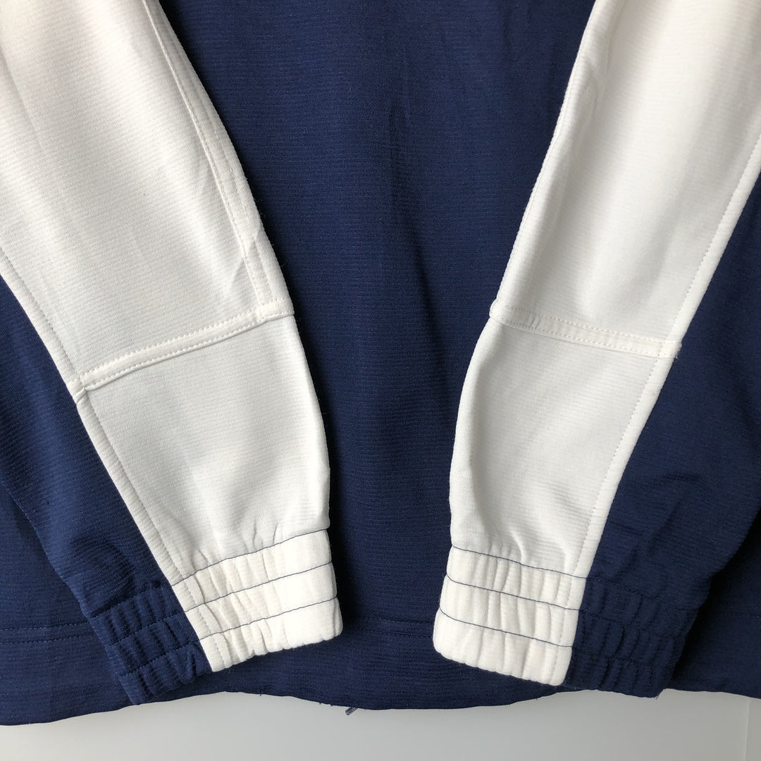 90'S Nike Back Logo Track Jacket, Men's Size Small, Vintage polyester navy blue type Vintage Second Hand