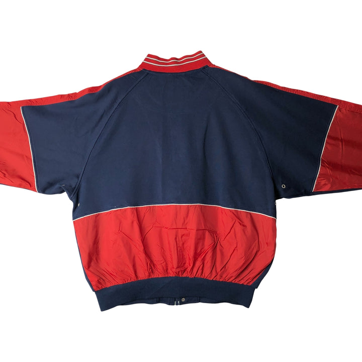 90'S Nike Jersey Track Jacket Men's L Size Vintage polyester navy blue type Vintage Second Hand