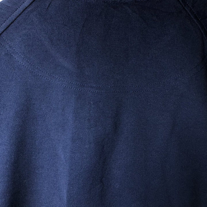 90'S Nike Jersey Track Jacket Men's L Size Vintage polyester navy blue type Vintage Second Hand