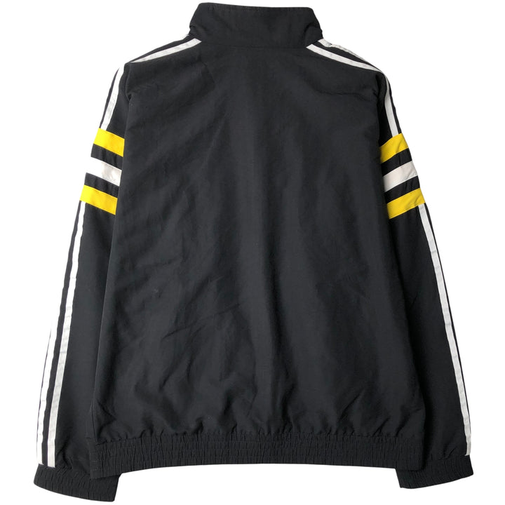 90'S Adidas Jersey Track Jacket Men's M Vintage polyester black type Vintage Second Hand