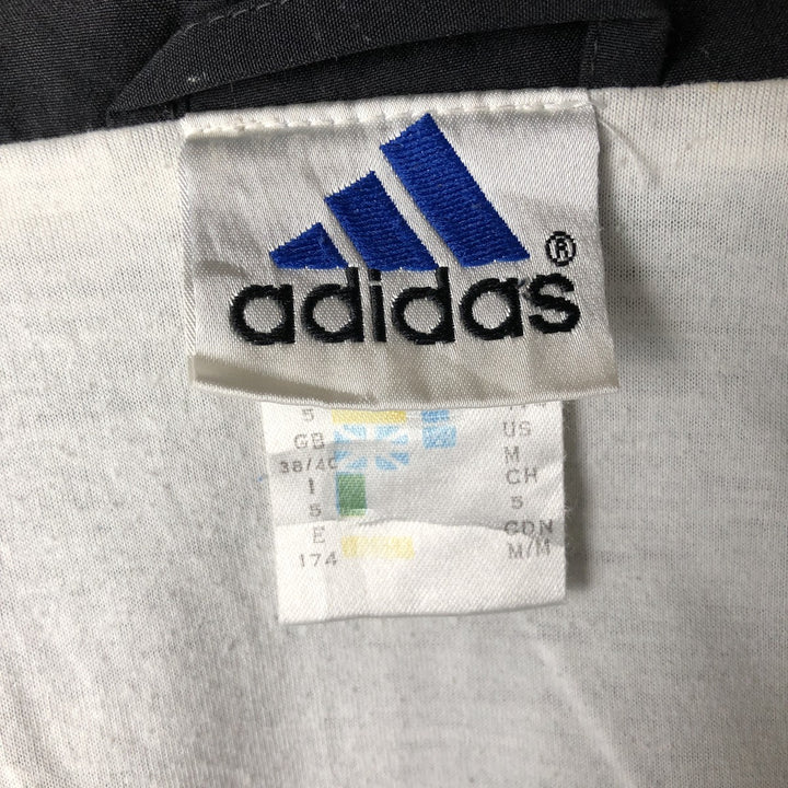 90'S Adidas Jersey Track Jacket Men's M Vintage polyester black type Vintage Second Hand