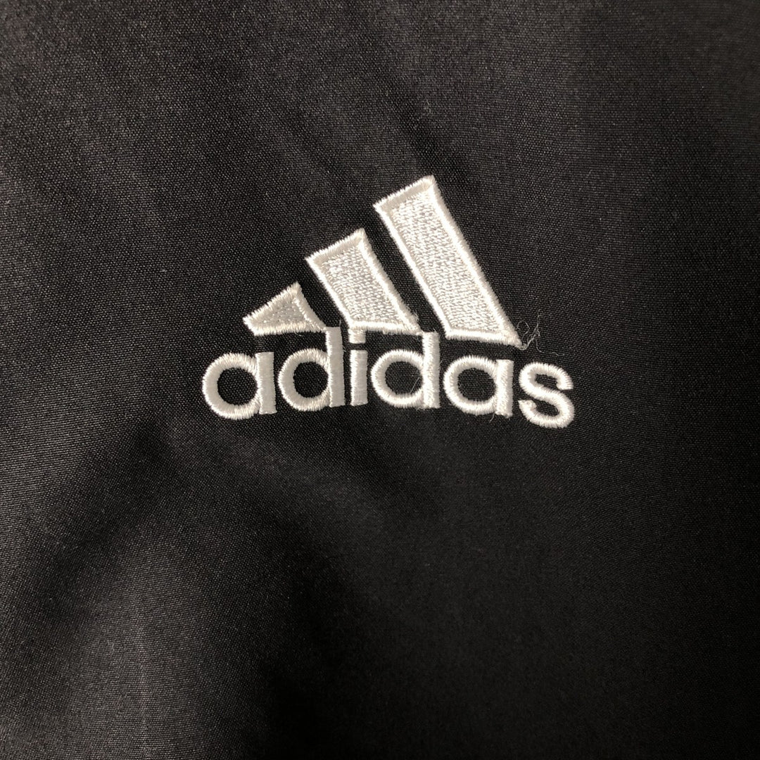90'S Adidas Jersey Track Jacket Men's M Vintage polyester black type Vintage Second Hand