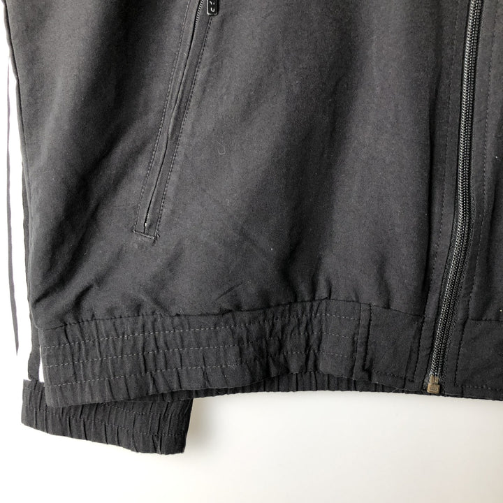 90'S Adidas Jersey Track Jacket Men's M Vintage polyester black type Vintage Second Hand