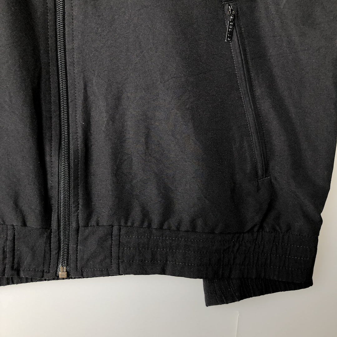 90'S Adidas Jersey Track Jacket Men's M Vintage polyester black type Vintage Second Hand