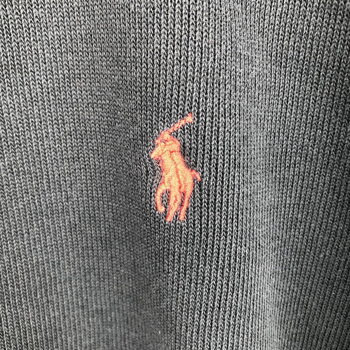Ralph Lauren POLO by Ralph Lauren full zip sweatshirt, men's size M cotton black type Vintage Second Hand