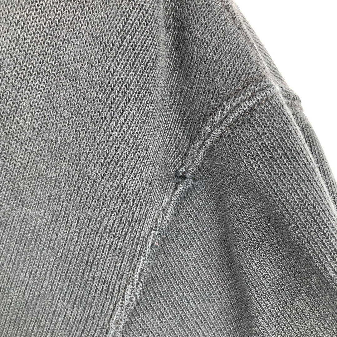 Ralph Lauren POLO by Ralph Lauren full zip sweatshirt, men's size M cotton black type Vintage Second Hand