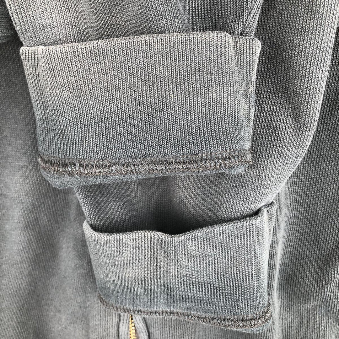 Ralph Lauren POLO by Ralph Lauren full zip sweatshirt, men's size M cotton black type Vintage Second Hand