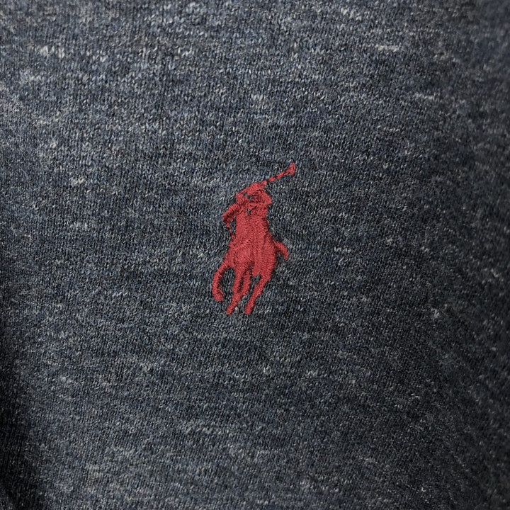 Ralph Lauren POLO RALPH LAUREN Sweat Full Zip Hoodie Men's XXL cotton Charcoal Vintage Second Hand