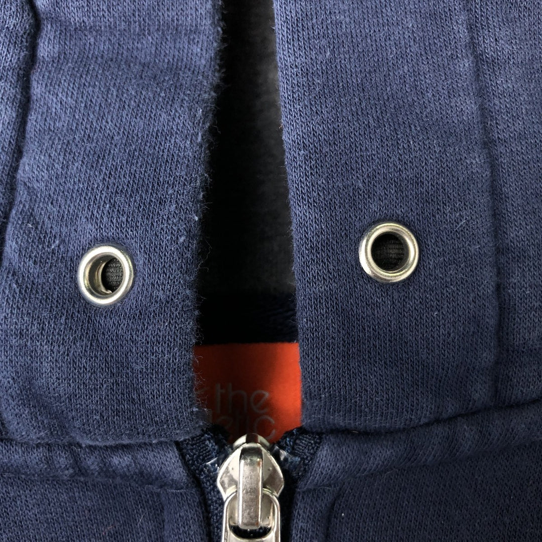 Nike The Athletic Dept. Sweatshirt Full-Zip Hoodie, Men's Size L cotton navy blue type Vintage Second Hand