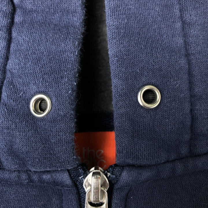 Nike The Athletic Dept. Sweatshirt Full-Zip Hoodie, Men's Size L cotton navy blue type Vintage Second Hand