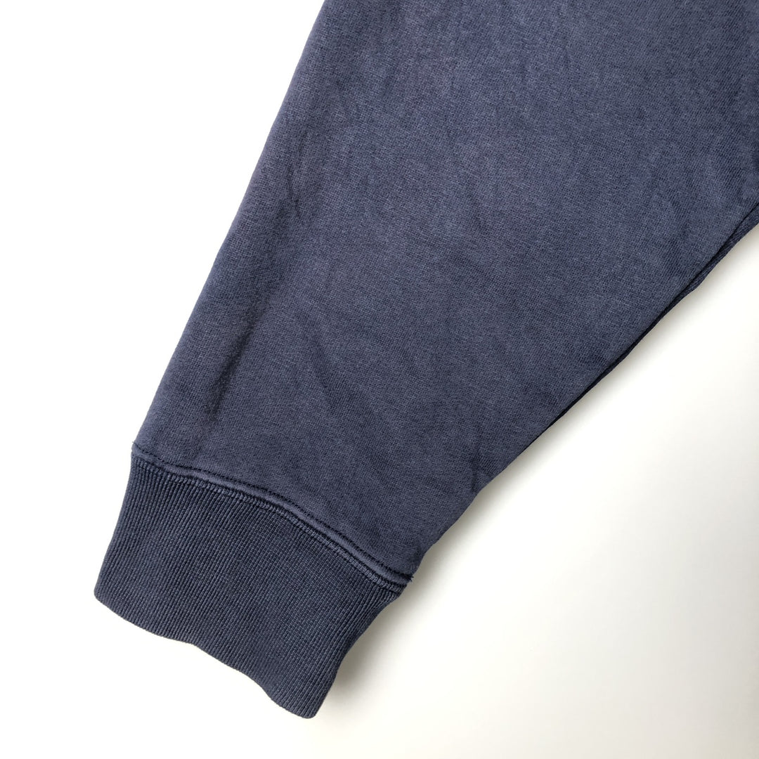 Nike Sweat Full Zip Hoodie Men's Size L cotton Navy blue Vintage Second Hand