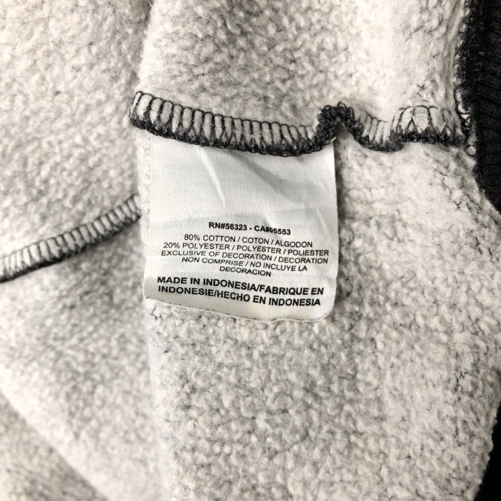 Nike The Athletic Dept. Sweatshirt Full-Zip Hoodie, Men's Size Medium cotton Charcoal Vintage Second Hand