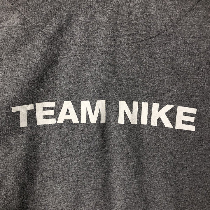 Nike The Athletic Dept. Sweatshirt Full-Zip Hoodie, Men's Size Medium cotton Charcoal Vintage Second Hand