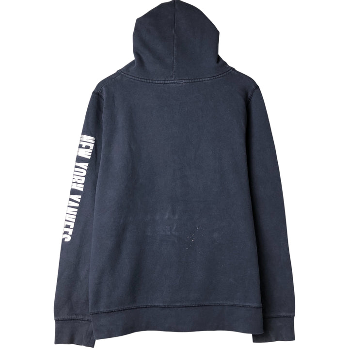 Genuine Merchandise MLB New York Yankees Full-Zip Hoodie, Men's Size XL cotton navy blue type Vintage Second Hand
