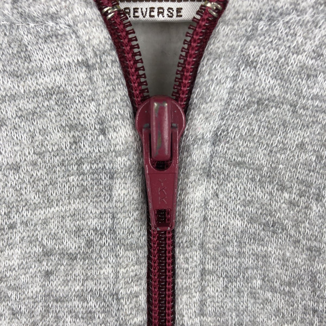 Vintage 80s-90'S Hang Ten Half-Zip Sweatshirt, Men's XL polyester gray type Vintage Second Hand