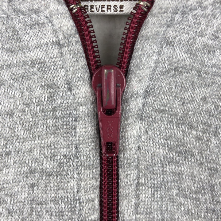 Vintage 80s-90'S Hang Ten Half-Zip Sweatshirt, Men's XL polyester gray type Vintage Second Hand