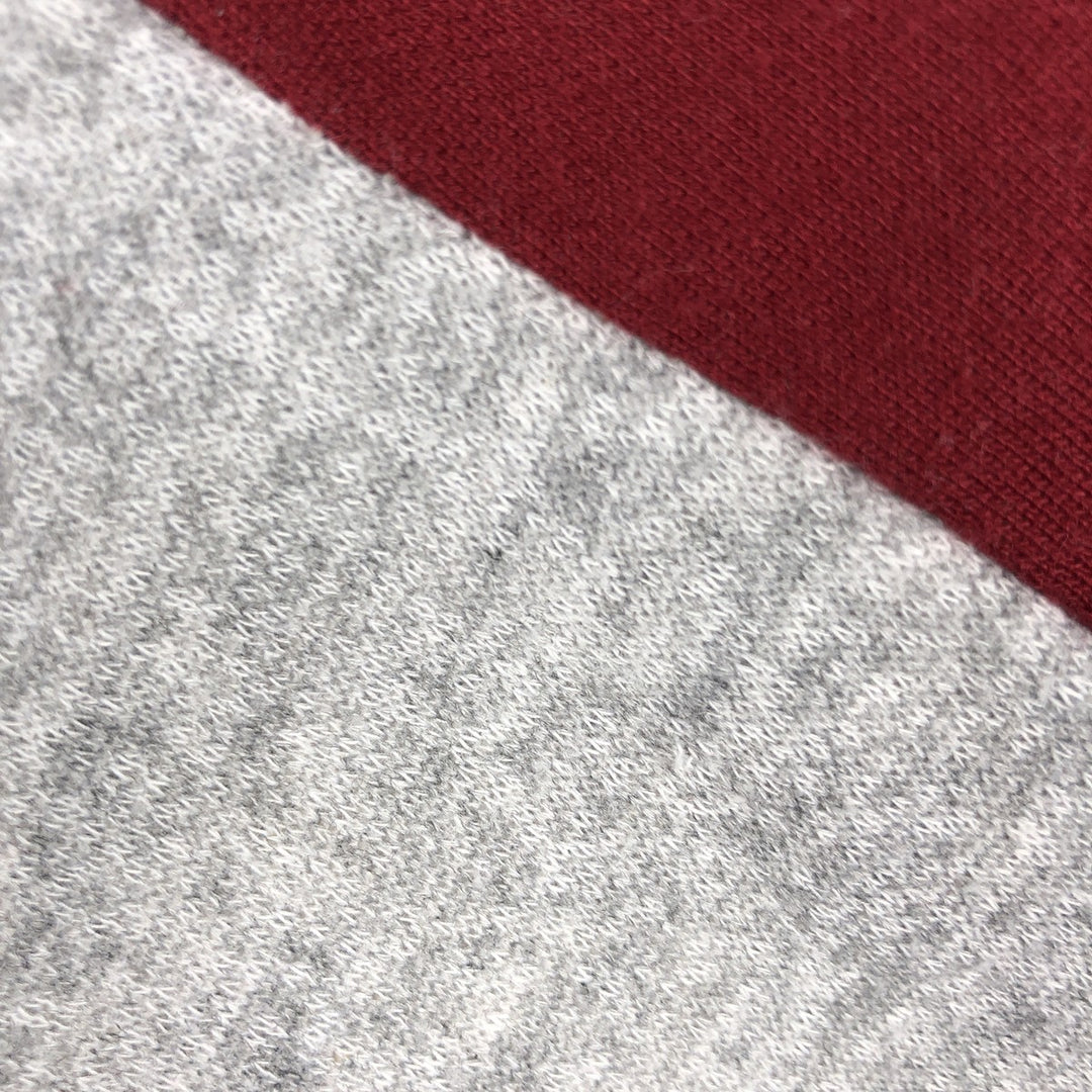 Vintage 80s-90'S Hang Ten Half-Zip Sweatshirt, Men's XL polyester gray type Vintage Second Hand