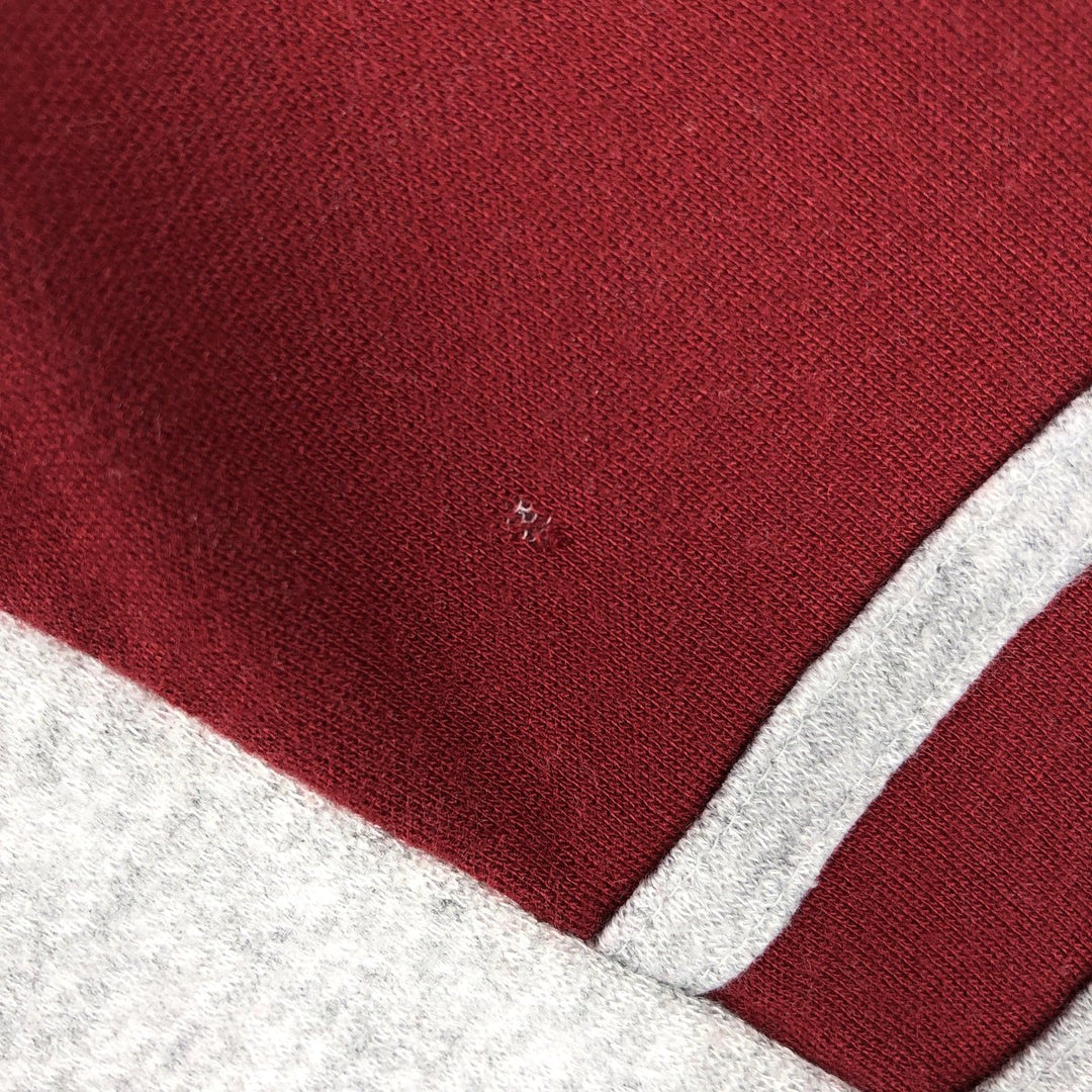 Vintage 80s-90'S Hang Ten Half-Zip Sweatshirt, Men's XL polyester gray type Vintage Second Hand
