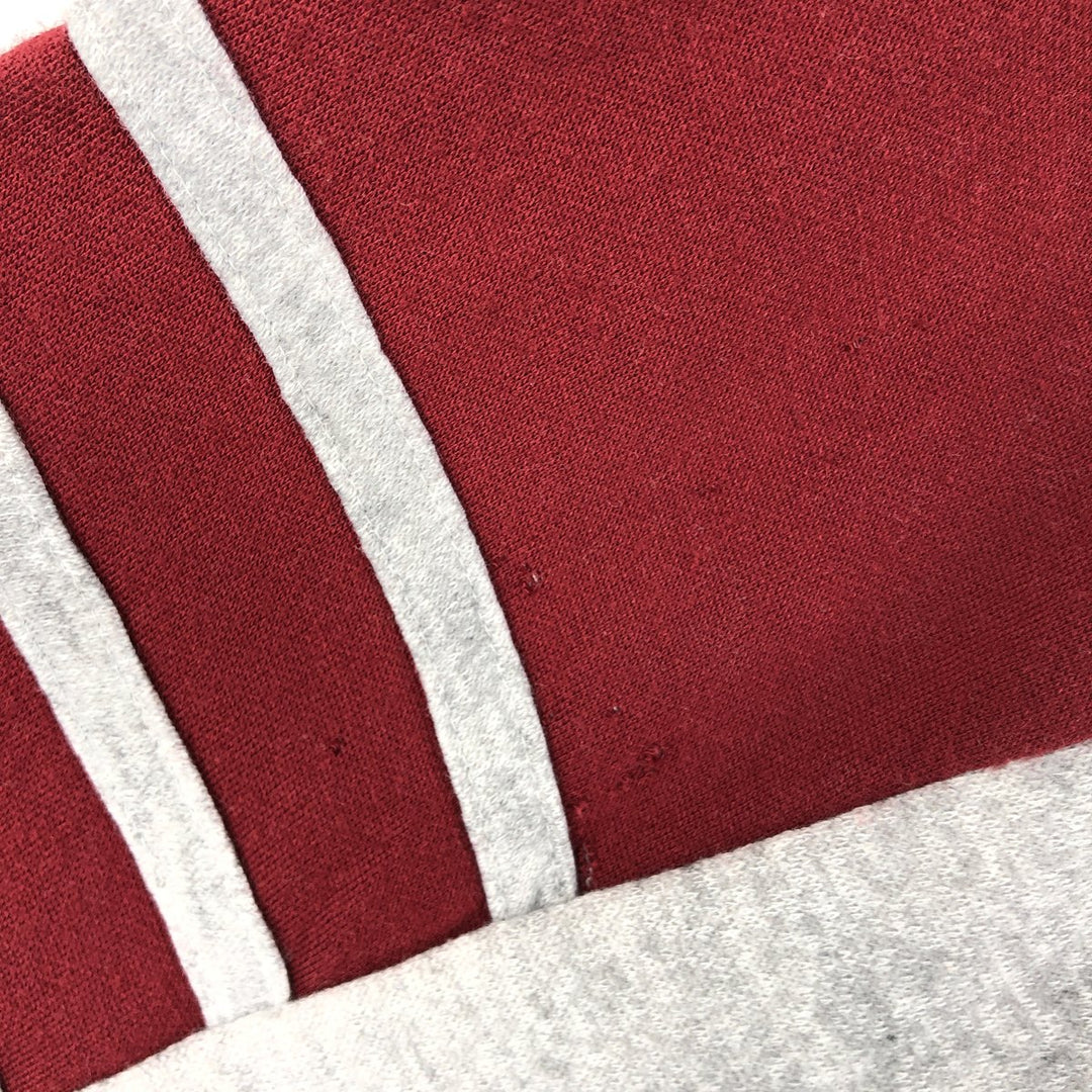 Vintage 80s-90'S Hang Ten Half-Zip Sweatshirt, Men's XL polyester gray type Vintage Second Hand
