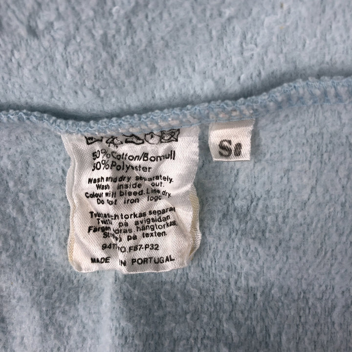Vintage 1980'S Levi's Half-Zip Sweatshirt, Made in Portugal, Men's Size XL cotton Blue type light blue Vintage Second Hand