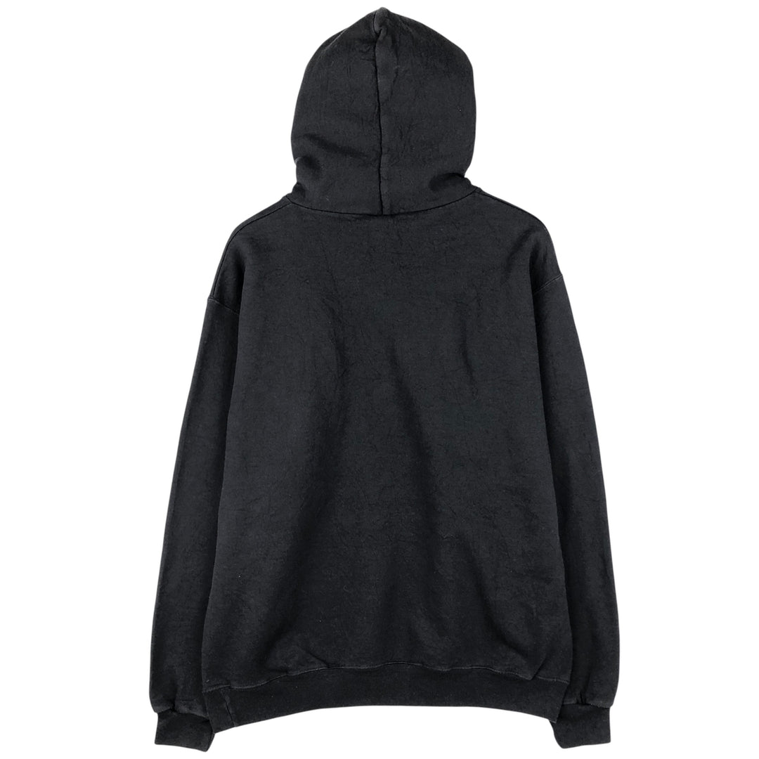 Champion ECO FLEECE College Sweatshirt Pullover Hoodie, Men's Size L cotton black type Vintage Second Hand