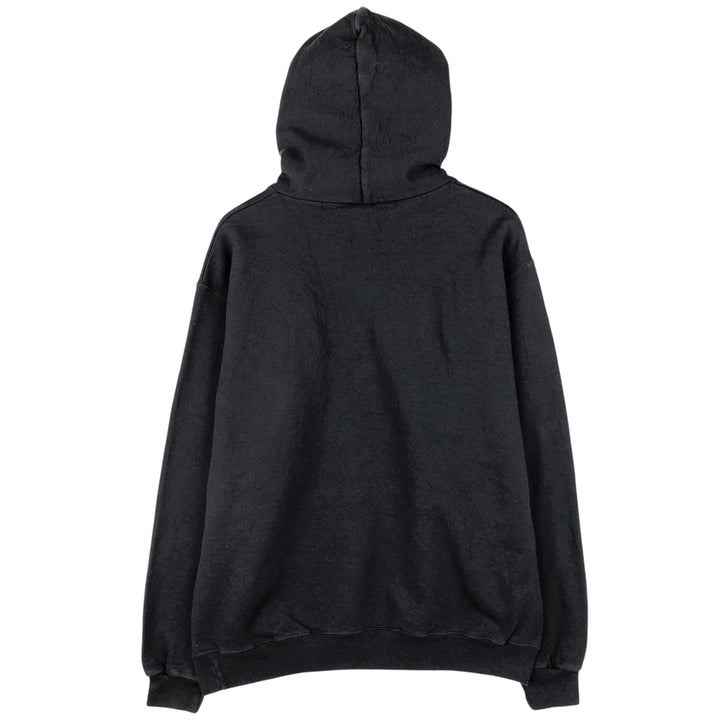 Champion ECO FLEECE College Sweatshirt Pullover Hoodie, Men's Size L cotton black type Vintage Second Hand