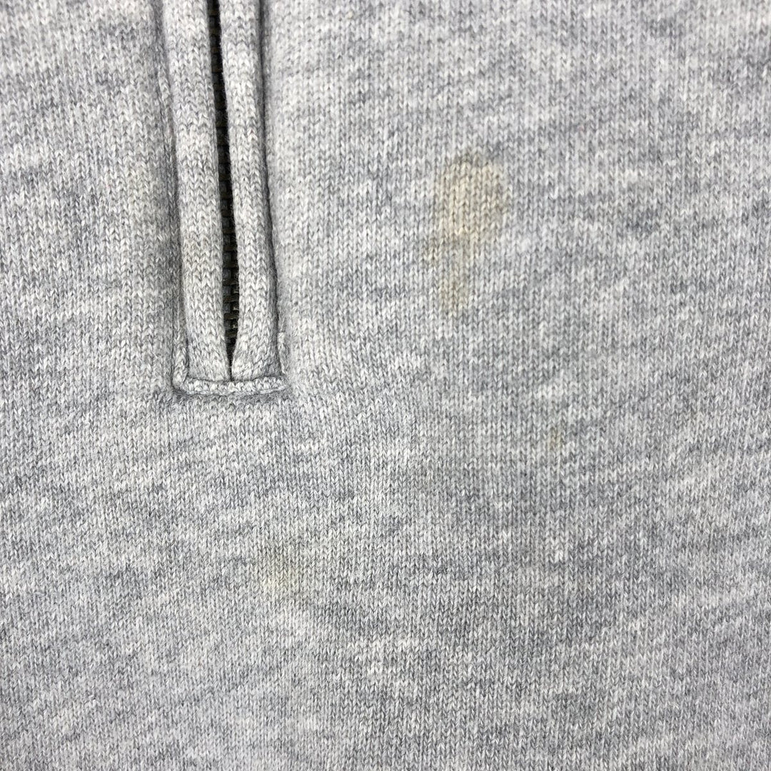 Ralph Lauren POLO by Ralph Lauren Half-Zip Sweatshirt, Men's XL cotton gray type Vintage Second Hand