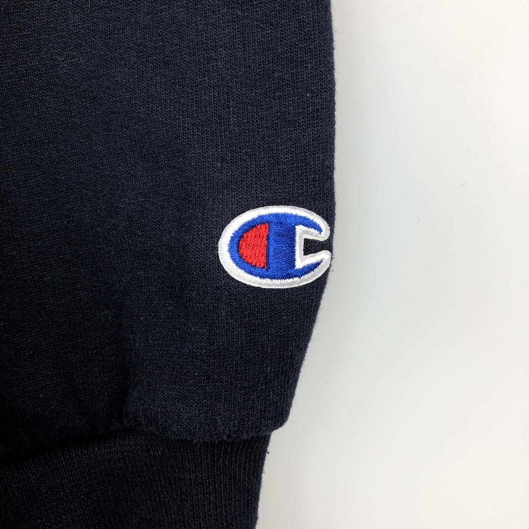 Champion Authentic Athletics Wear Notre Dame University College Pullover Hoodie, Men's Size L cotton black type Vintage Second Hand