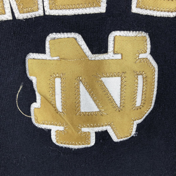 Champion Authentic Athletics Wear Notre Dame University College Pullover Hoodie, Men's Size L cotton black type Vintage Second Hand