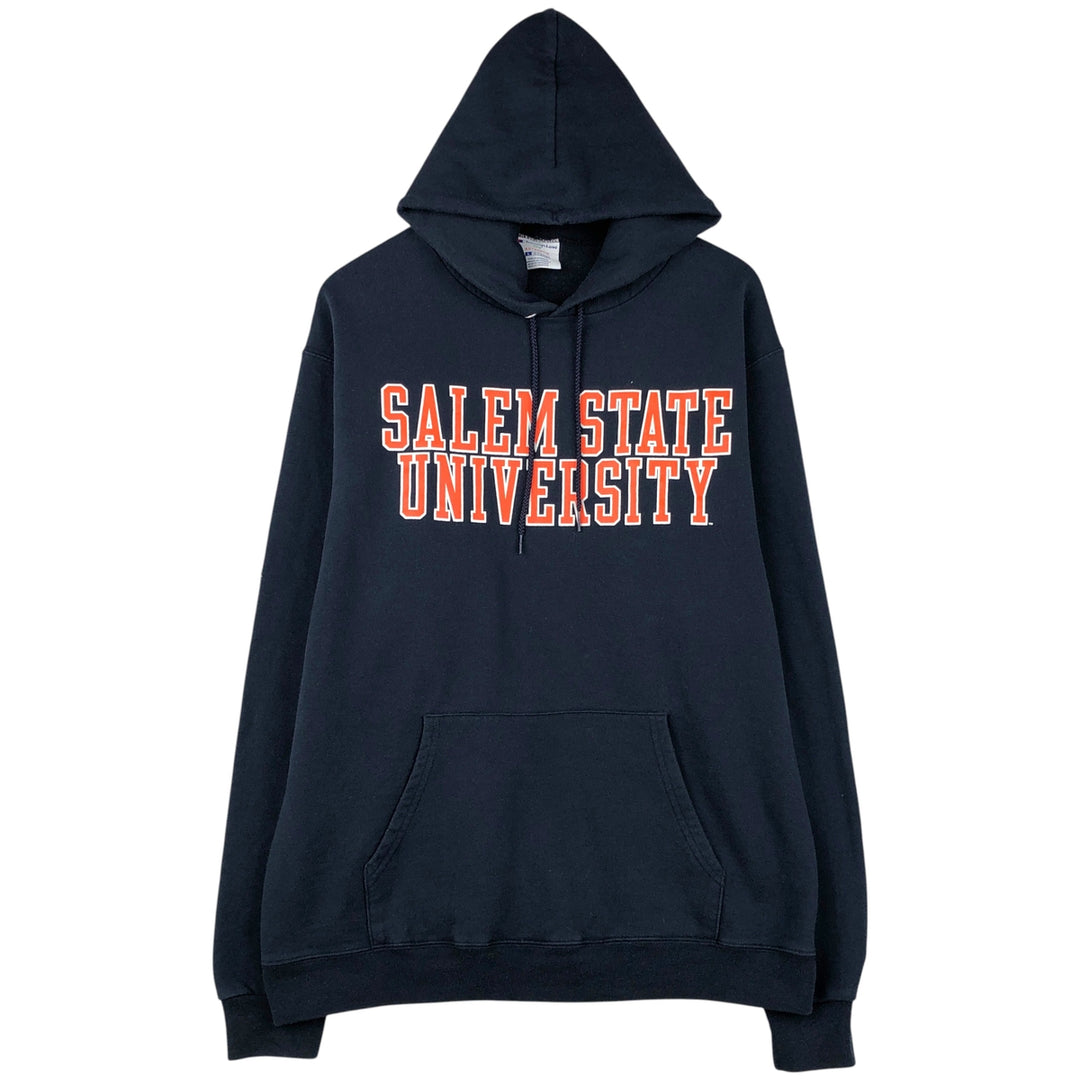 Champion ECO AUTHENTIC College Pullover Hoodie, Men's Size L unclear navy blue type Vintage Second Hand