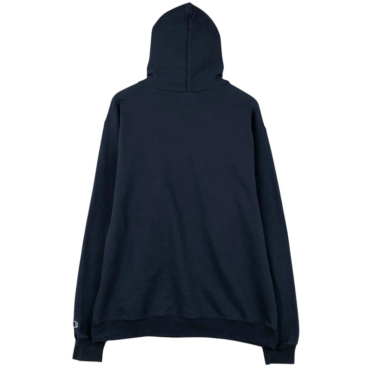 Champion ECO AUTHENTIC College Pullover Hoodie, Men's Size L unclear navy blue type Vintage Second Hand