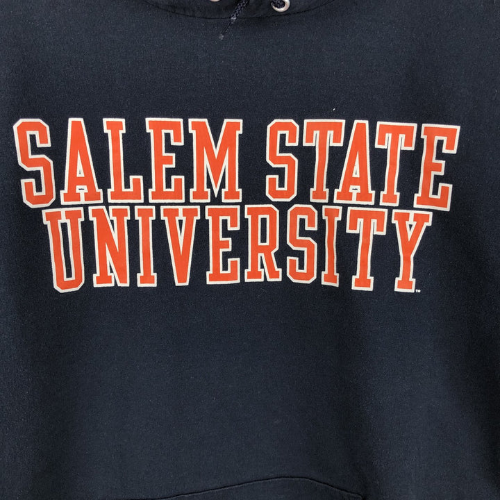 Champion ECO AUTHENTIC College Pullover Hoodie, Men's Size L unclear navy blue type Vintage Second Hand