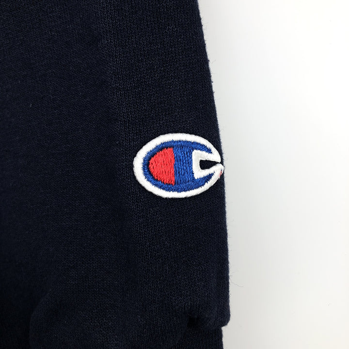 2000'S Champion Authentic Athletic Apparel Pullover Hoodie, Men's Size L cotton navy blue type Vintage Second Hand