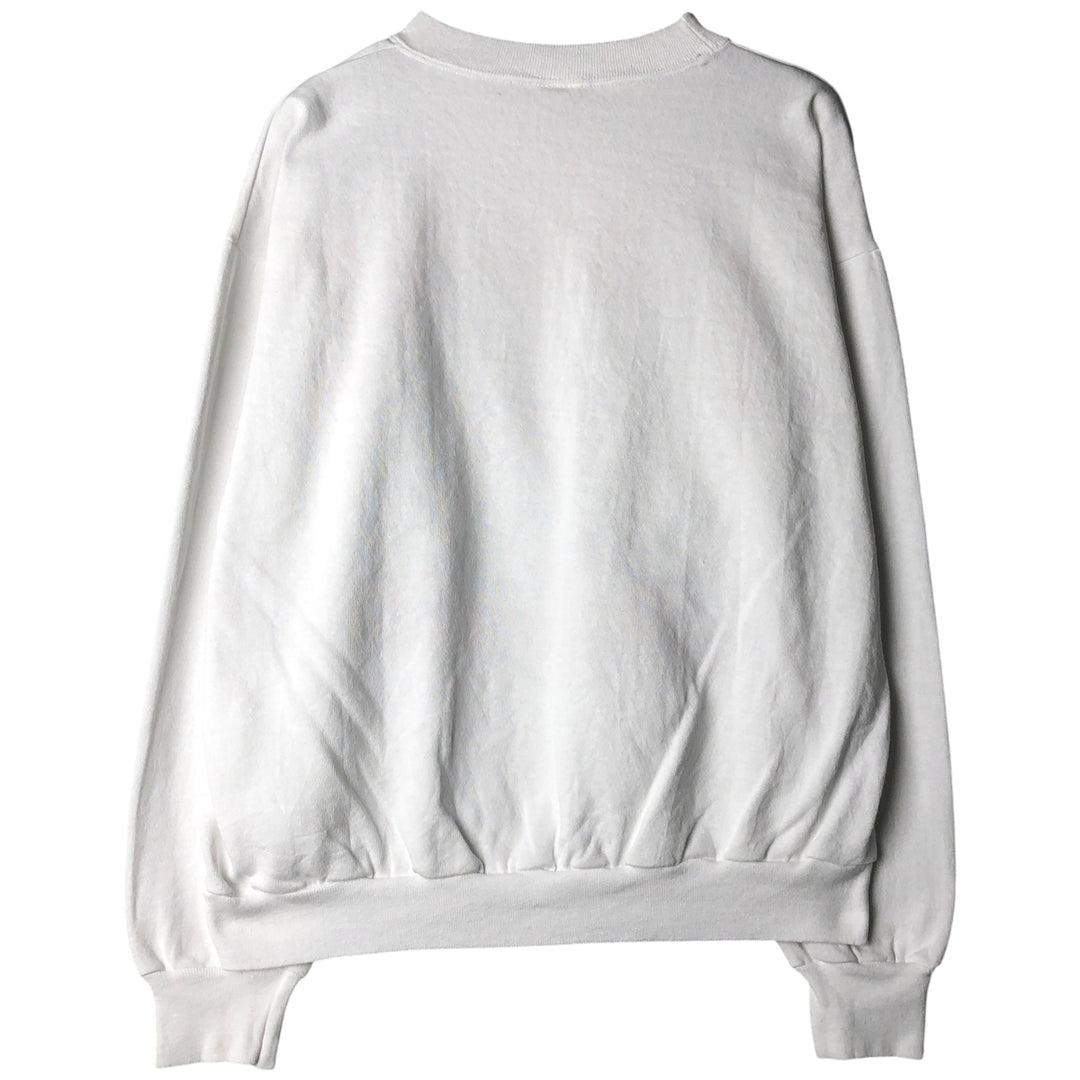 Vintage 90'S Steinwurtzel triple print college sweatshirt, made in the USA, men's size XL polyester white type Vintage Second Hand