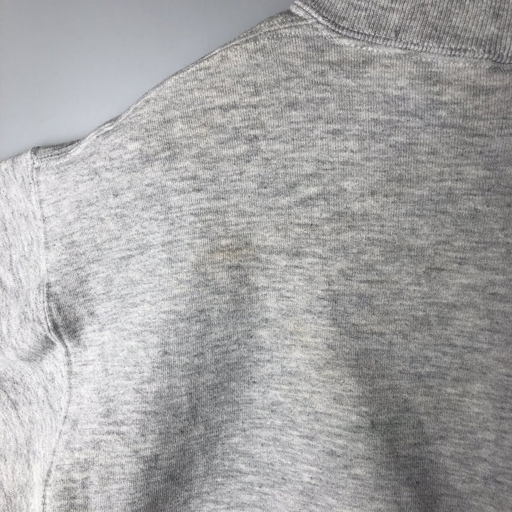 Vintage 90'S Russell triple print college sweatshirt, made in the USA, size M. cotton gray type Vintage Second Hand