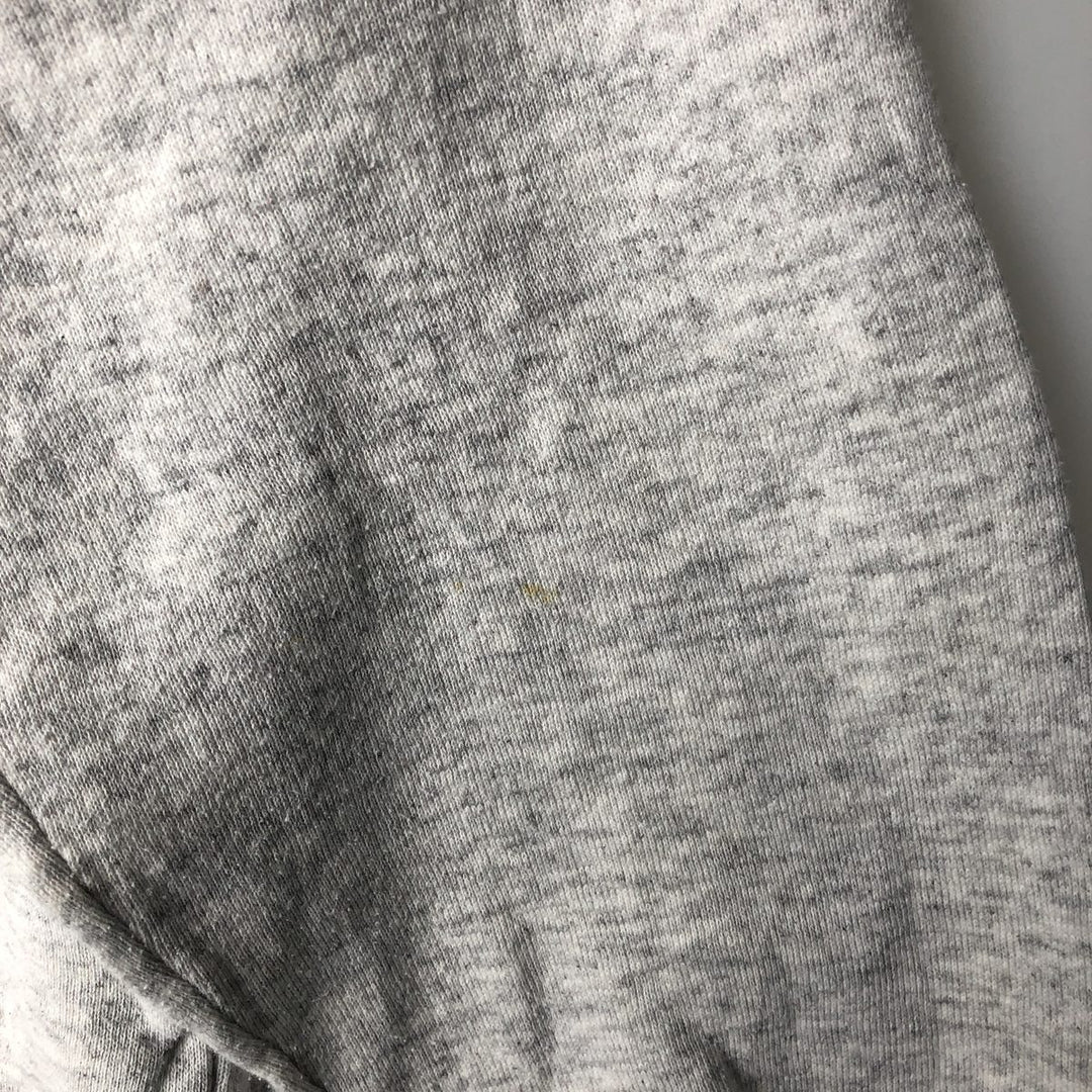 90'S NFL Kansas City Chiefs Layered Neck Logo Sweatshirt, Made in USA, Men's Size Medium polyester gray type Vintage Second Hand