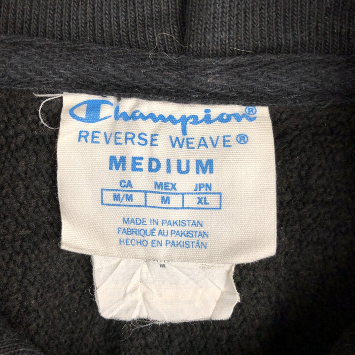 Champion REVERSE WEAVE Reverse Weave Sweat Pullover Hoodie Men's M cotton black type Vintage Second Hand