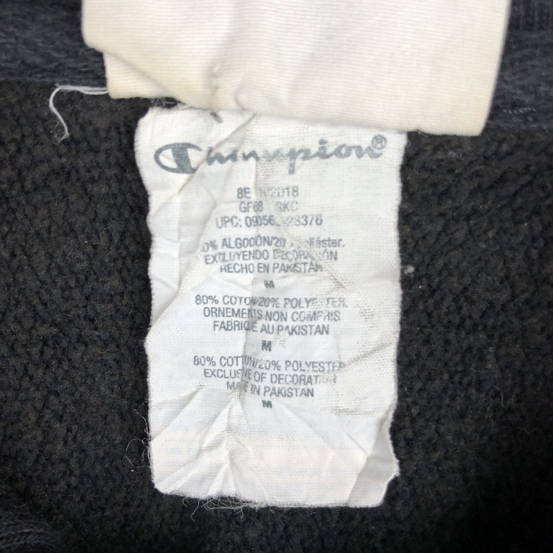 Champion REVERSE WEAVE Reverse Weave Sweat Pullover Hoodie Men's M cotton black type Vintage Second Hand