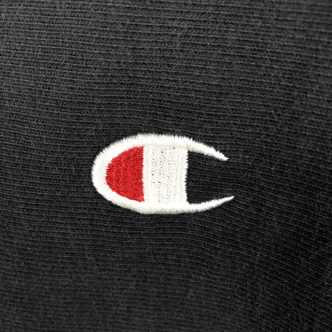 Champion REVERSE WEAVE Reverse Weave Sweat Pullover Hoodie Men's M cotton black type Vintage Second Hand