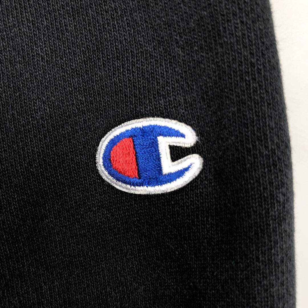 Champion REVERSE WEAVE Reverse Weave Sweat Pullover Hoodie Men's L size cotton black type Vintage Second Hand