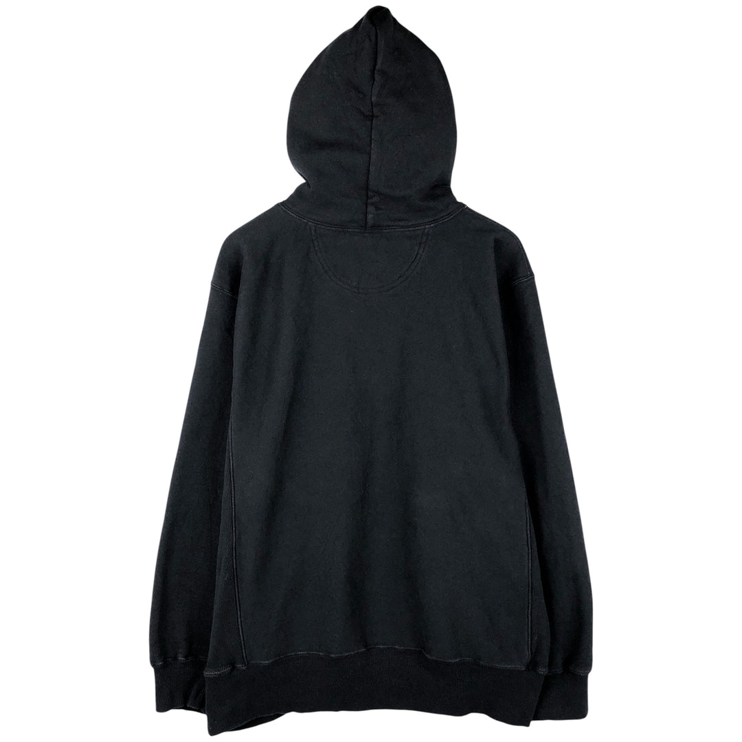 2000'S Champion EST.1919 Sweatshirt Pullover Hoodie, Men's Size L cotton black type Vintage Second Hand