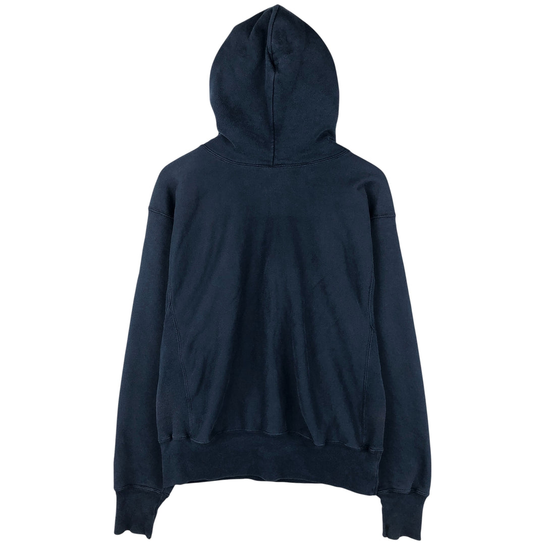 2000'S Champion REVERSE WEAVE Reverse Weave College Sweatshirt Pullover Hoodie, Men's Size M cotton navy blue type Vintage Second Hand