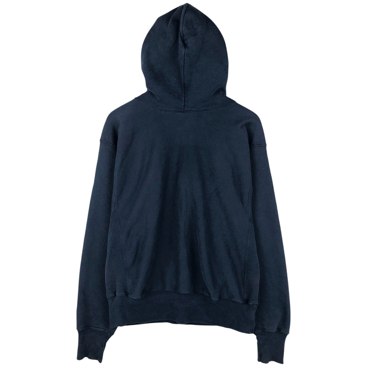 2000'S Champion REVERSE WEAVE Reverse Weave College Sweatshirt Pullover Hoodie, Men's Size M cotton navy blue type Vintage Second Hand
