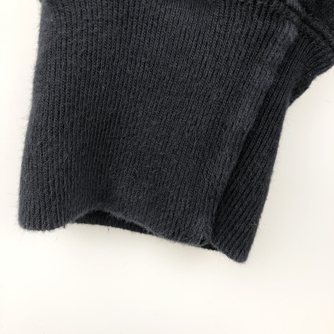00'S Champion Premium Reverse Weave Advertising Sweat Pullover Hoodie Men's L size cotton black type Vintage Second Hand