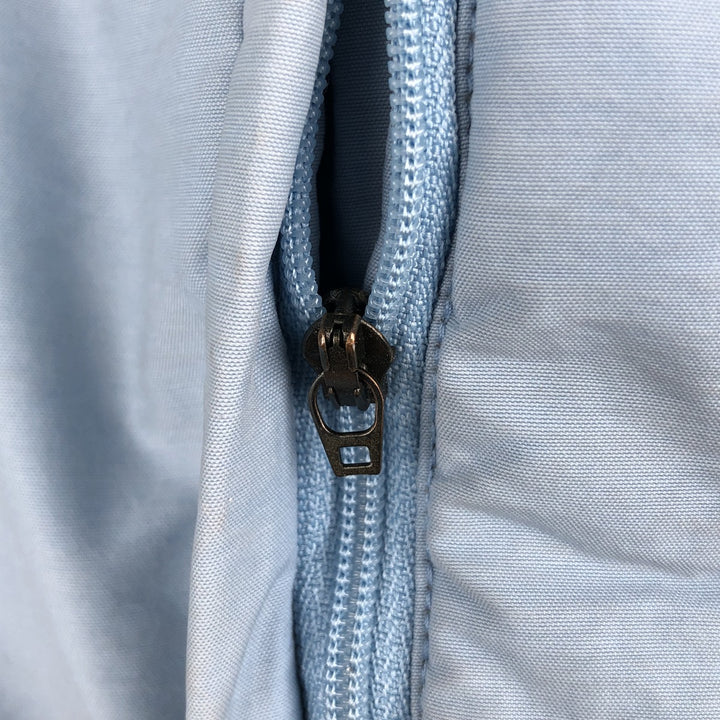2000'S Adidas high-neck padded puffer jacket, women's size M cotton Blue type light blue Vintage Second Hand