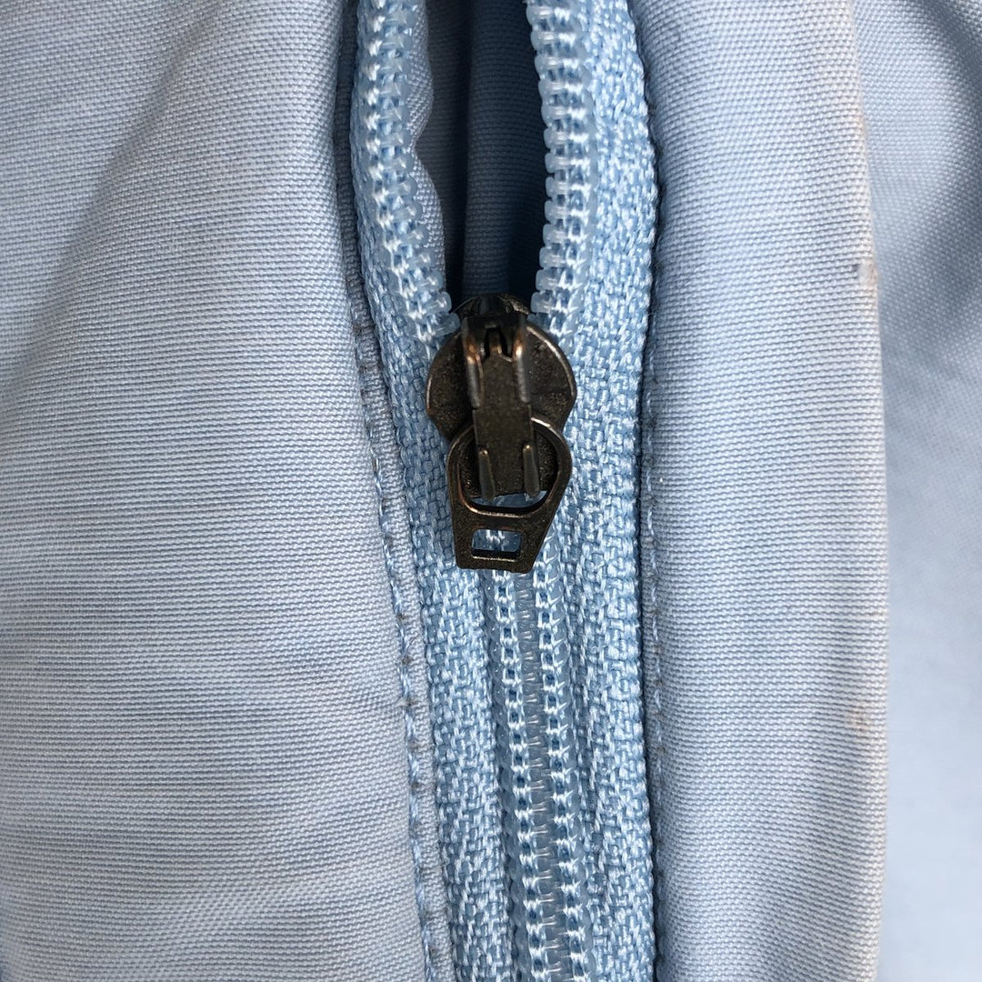 2000'S Adidas high-neck padded puffer jacket, women's size M cotton Blue type light blue Vintage Second Hand