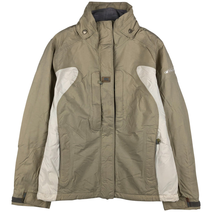 Helly Hansen padded puffer jacket, women's size S Nylon Beige type Vintage Second Hand