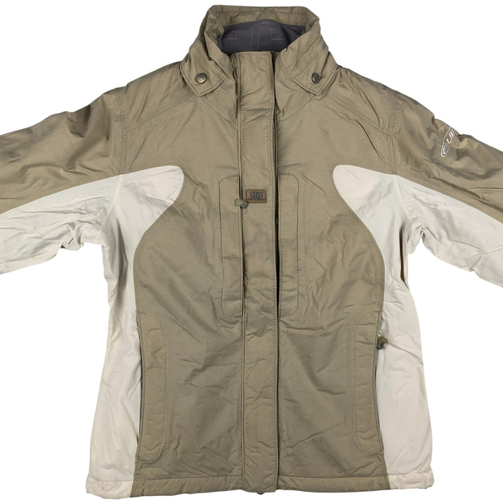 Helly Hansen padded puffer jacket, women's size S Nylon Beige type Vintage Second Hand