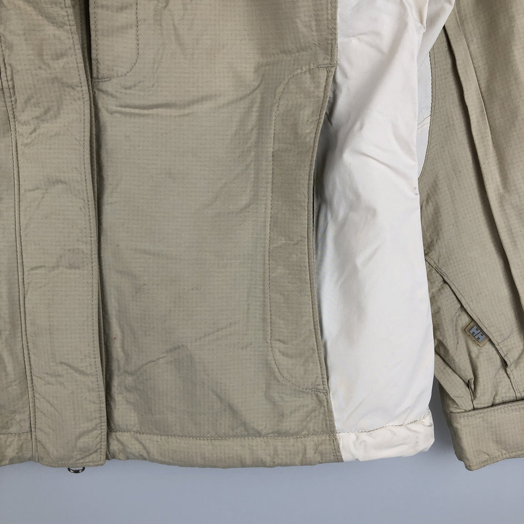 Helly Hansen padded puffer jacket, women's size S Nylon Beige type Vintage Second Hand